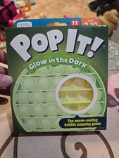 Chuckle & Roar Pop It! Glow In The Dark The Never Ending Bubble Popping Game New