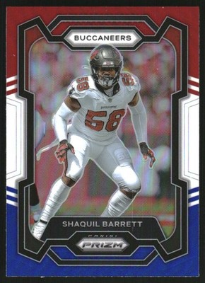 2023 Panini Prizm Prizms Red White and Blue #281 Shaquil Barrett - FB