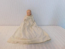 5/0 22 Germany Bisque Baby Doll 7" w/ 3 Piece Clothing & Booties