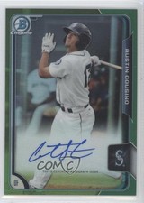 2015 Bowman Chrome Prospects Green Refractor 85/99 Austin Cousino Auto 0x1