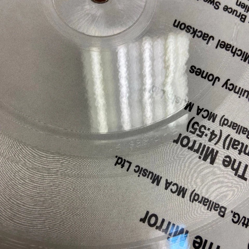 Michael Jackson Man In The Mirror UK Picture Disc UNCUT 7" 12" Single 1988 RARE - Image 4 of 4