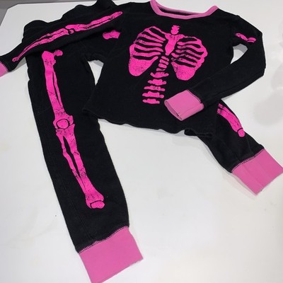 Circo 2 Pc Girls 4 T Skeleton Pajama