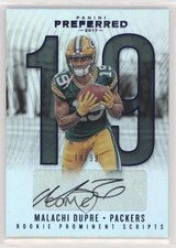 2017 Panini Preferred Rookie Prominent Scripts Blue 10/99 Malachi Dupre Auto fm0