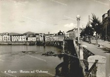 do451 cartolina capua,riviera sul volturno,provincia di caserta