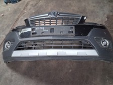 VAUXHALL MOKKA BUMPER FRONT COMPLETE IN BLACK 2015. bt29