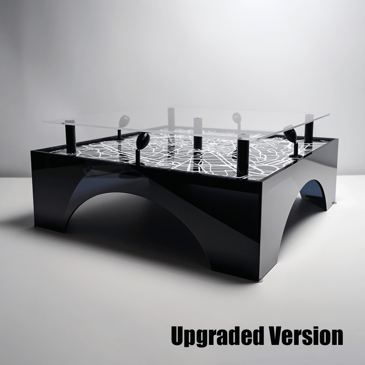 Tabel JW wood design wooden black and white display PARIS city