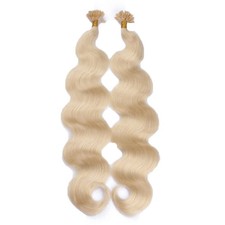 30" Body Wavy Pre Bonded U Tip Keratin Natural Human Hair Extension 50g