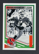 2025 Panini Score Football NFL Base Cards #197 William Andrews Falcons