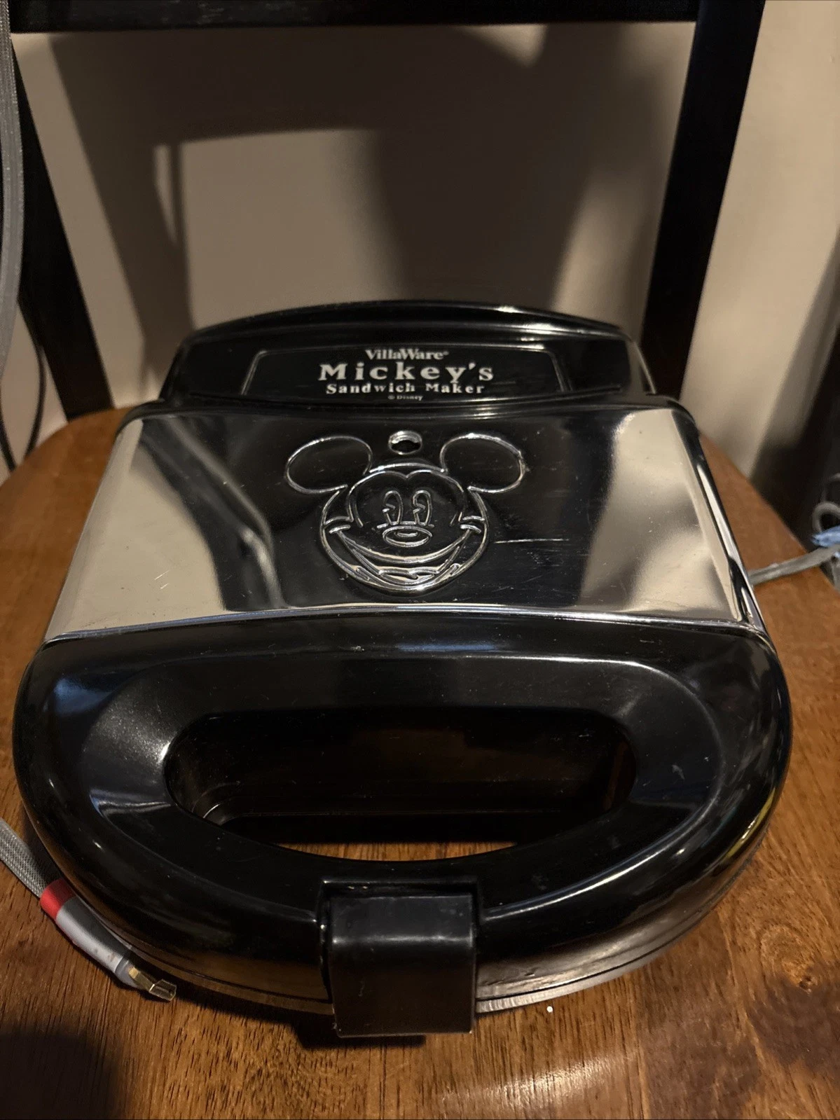 VillaWare V5555-03 Mickey's Sandwich Maker Tested Works