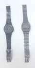 Vintage Seiko SQ Sports 100 and Ana-Digi Black PVD Watches for Parts or Repair