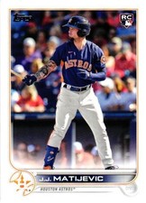 2022 Topps Update Series - J.J. Matijevic #US297 (RC)