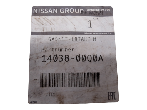 Genuine Nissan NV400 Primastar X-Trail T31 T32 Qashqai Exhaust gasket 1403800Q0A - Picture 5 of 5