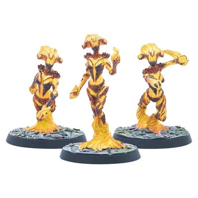 The Elder Scrolls Call to Arms Flame Atronachs Resin New in Box