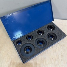 Sheet Metal Dimple Die Hydraulic Punch Driver Kit 7 Male Pieces Only Sheet Metal Dimple Die Hydraulic Punch Driver Kit 7 Male Pieces Only