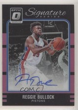 2016 Donruss Optic Signature Series Pink Prizm 6/25 Reggie Bullock #38 Auto 0v2