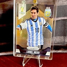 Panini 2014 Prizm World Cup Lionel Messi Prizm Silver #12 Argentina Soccer