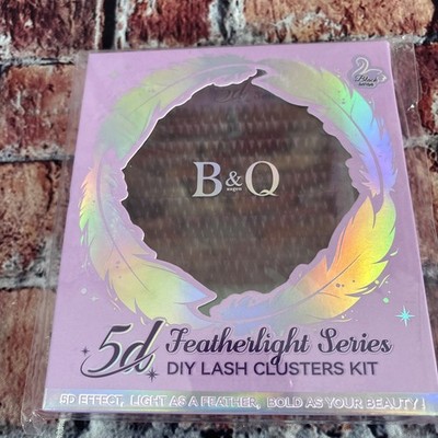 B&Q 5d Featherlight Series DIY Lash Clusters Kit Eyelashes