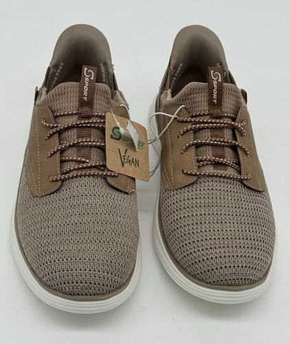 NEU Sketchers Sport Hands Free Step Ins braune Herrenschuhe Gr. " 7 - Bild 7 von 8