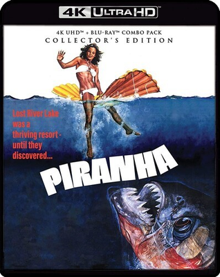 #ad Piranha Collector#x27;s Edition New 4K UHD Blu ray With Blu Ray 4K Mastering $28.00