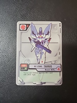 Gundam M.S War TCG 0Z-12SMS Taurus MS-010 Common Series 1 VINTAGE 2000 4 NM