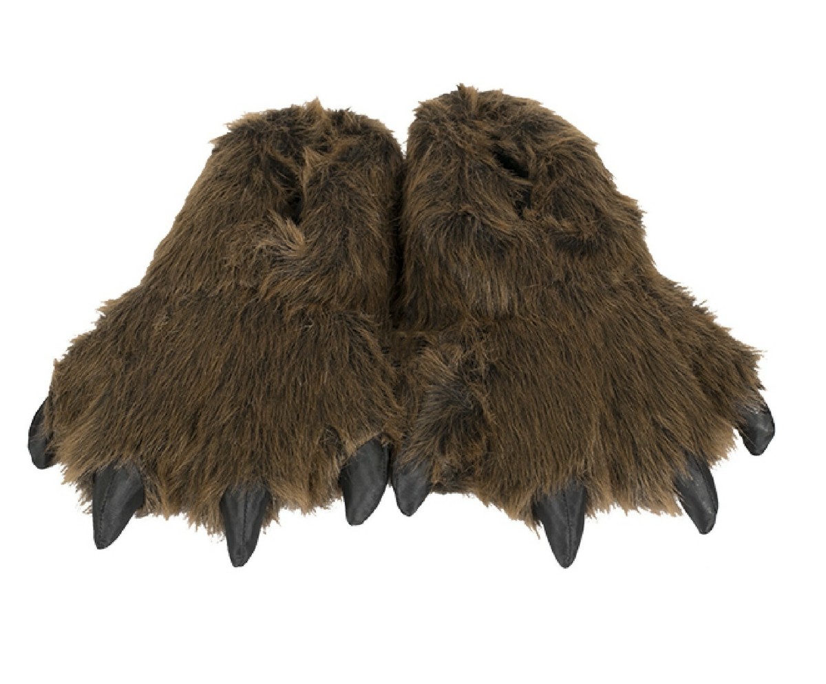 Wishpets Furry Animal Slippers for Kids/Youth and Adults Size Medium