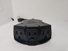 1ft 3 out Power Black Pro Extension Cord 