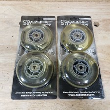 Lot of 2 NEW Razor Scooter Replacement Set Of Wheels  Bearings NEW 6102A 2000