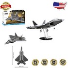 Unique Lockheed F-22 Raptor Assembly Kit - Includes Pilot Figure & Display Stand