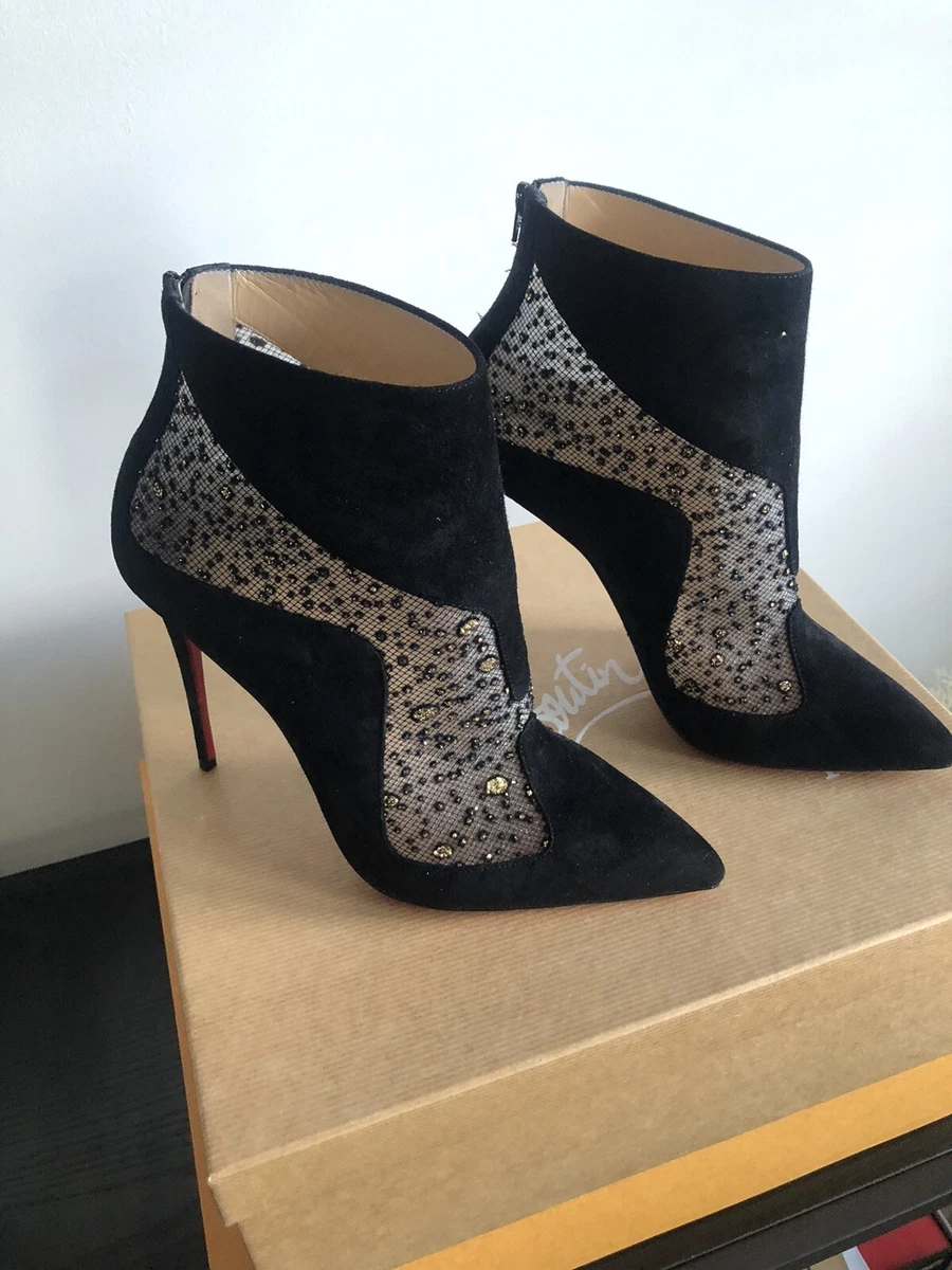 Sparkly louboutin hotsell boots