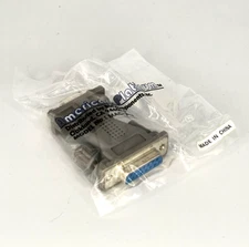 LOT OF 2 NEW VGA (HD15) MALE ADAPTER TO APPLE MAC DB15 FEMALE RM3-BIN4