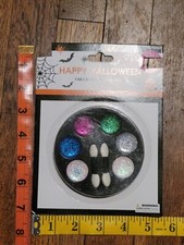 Cosplay Makeup Glitter Cream Face Paint Iridescent White Pink Blue Green Silver