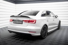 Spoiler CAP für Audi A3 S3 RS3 Limousine 8V schwarz Heckspoiler Dachspoiler