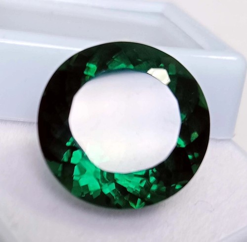 Wonderful Green Tourmaline Round Cut 15 Ct Natural Certified Gemstone KH480 - Picture 6 of 9