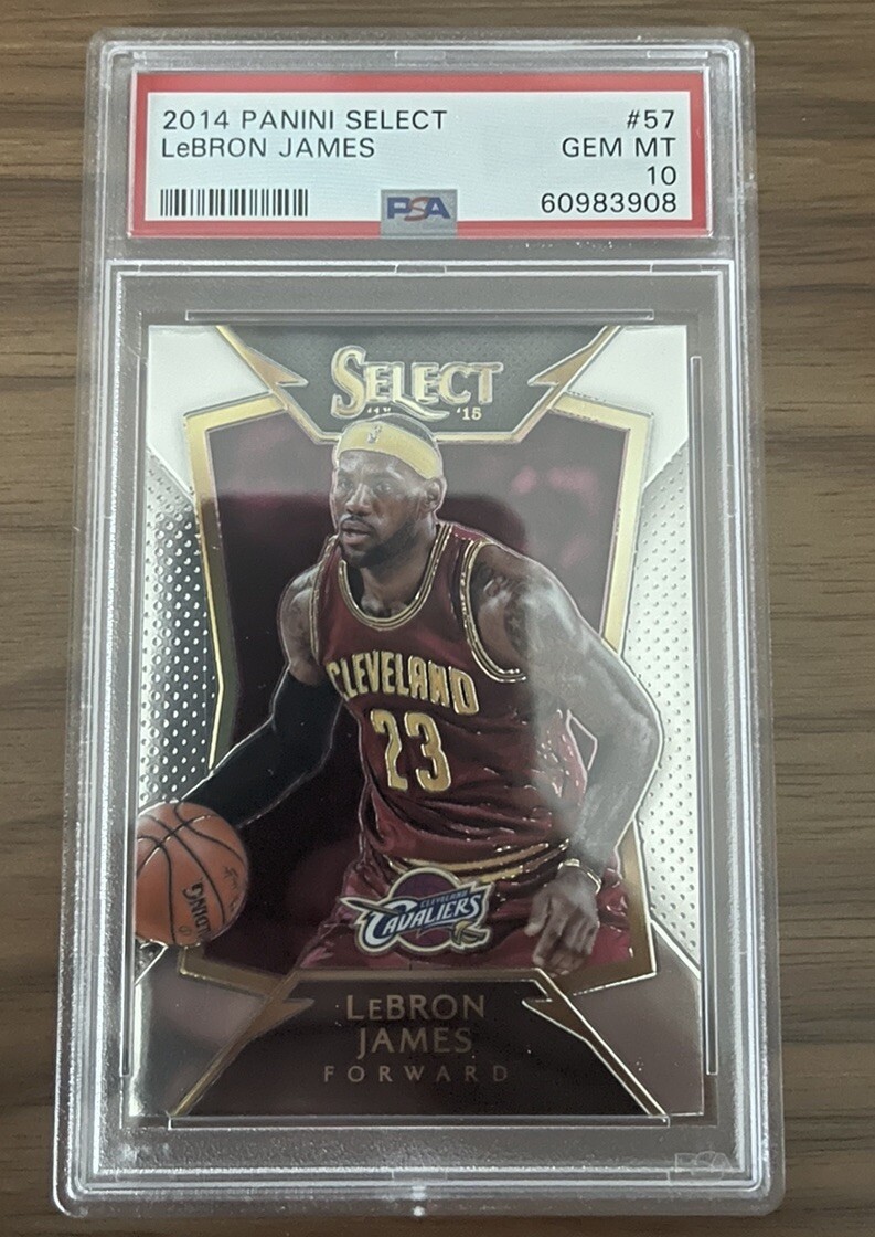 2014 Select Lebron James #57 PSA Gem Mint 10 A