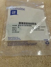 NEW OEM GM Ignition Key Blank 23335586 Chevrolet Camaro 2010-2015