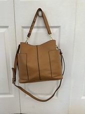Steve Madden BKOLTTP Pop Large Hobo Sage Handbag Tan/ Beige Removable Strap