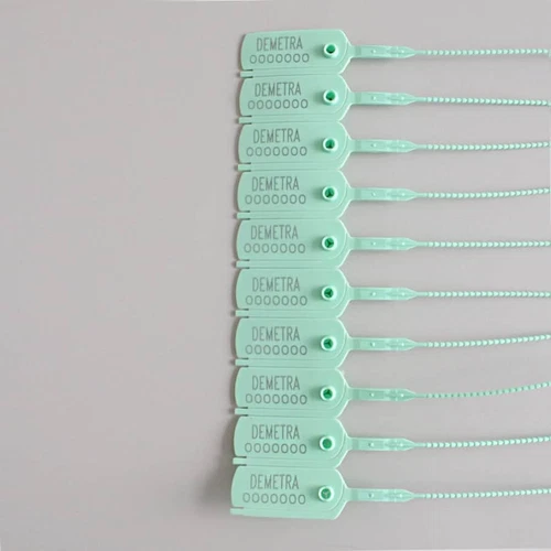 Scellés De Sécurité En Plastique Réglable Avec Peu De Résistance À La Traction