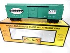 Mth RailKing New York Central Rr Box Car for O Gauge Toy Train Operation-New&Bx