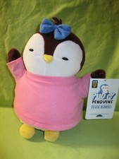PMI Kid's World PUDGY PENGUINS Lil' Bow 8" Girl PLUSH Buddies with Tag