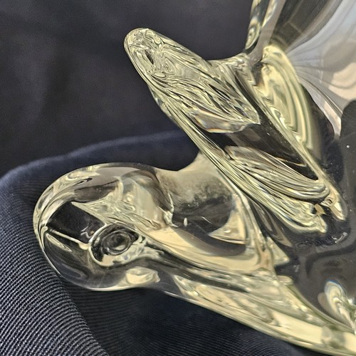 Estatuilla de tortuga de cristal pisapapeles Murano Italia tortuga de colección - Imagen 3 de 16
