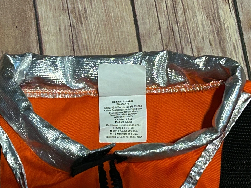 Disfraz de astronauta NASA niño 3-4 Foto 3 de 3