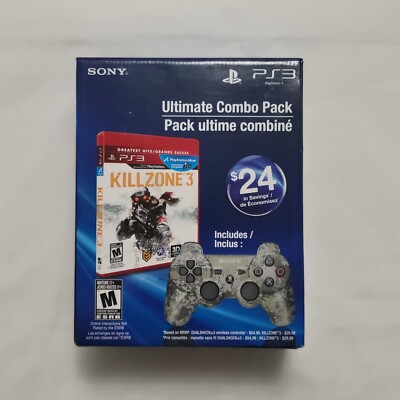   Sony PlayStation 3 / PS3   Ultimate Combo Pack   Killzone 3   Brand New  
