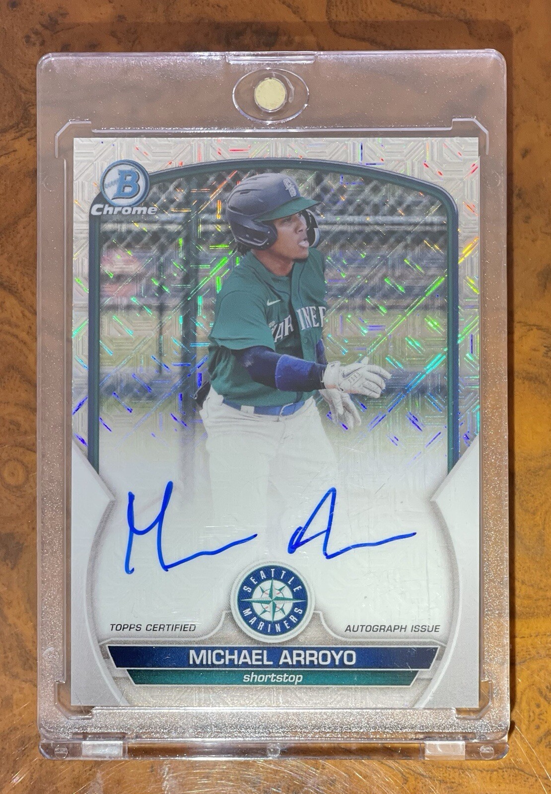 2023 Bowman Chrome Prospect Mega Box Autographs #BMA-MA Michael Arroyo