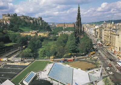 EDINBURGH ~ PRINCES STREET ~ SCHOTTLAND ~ GEBRAUCHT ~ UNBESPIELT
