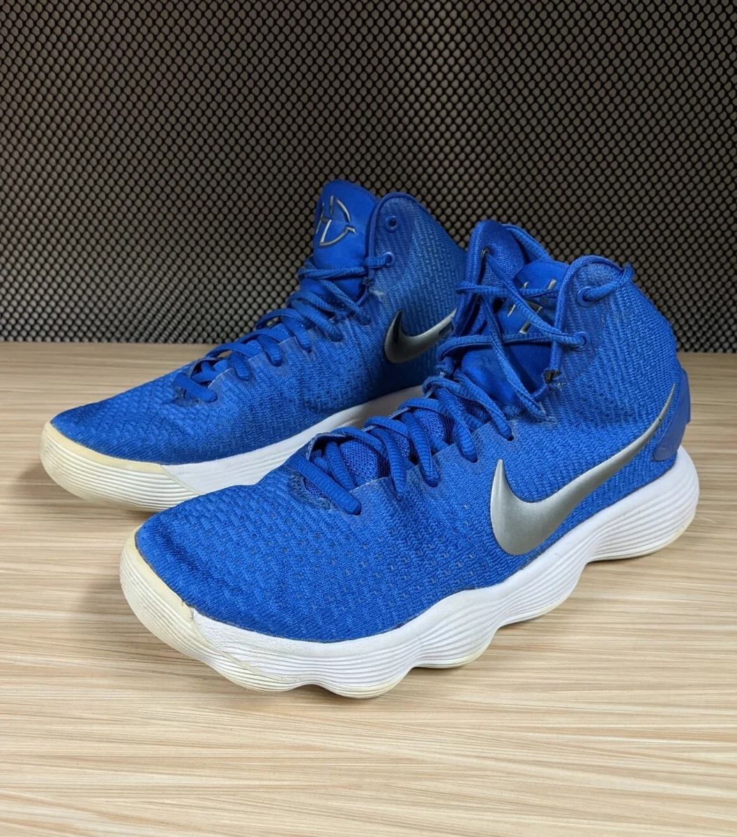 Nike hyperdunk blue and white deals