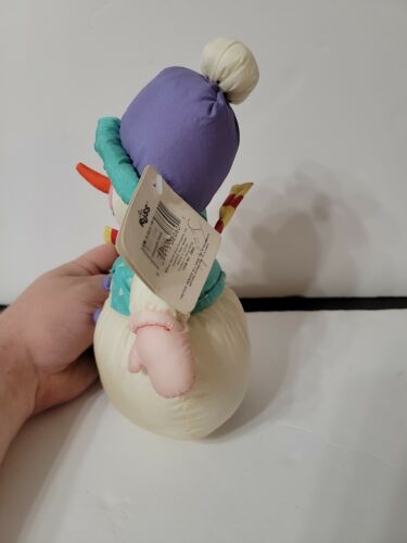 Vintage TAGGED Russ PUPAZZO DI NEVE PELUCHE Luv-Pet - Foto 2 di 5