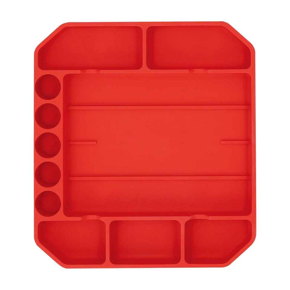 King 3-Piece Premium Silicone Tool Tray, Non-Slip Flexible Silicone Tool Tray - Image 3 of 4