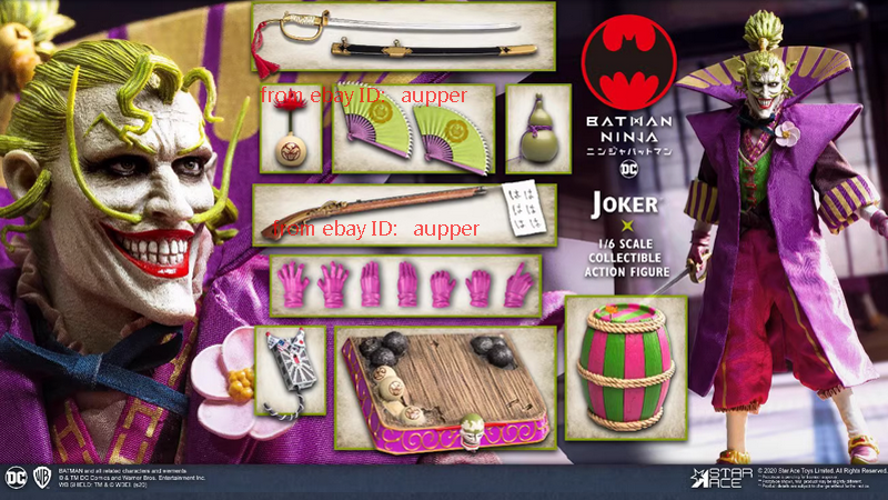 JOKER☆  Star Ace Toys Sa0077 The Joker Batman Ninja Deluxe Ver. 1/6