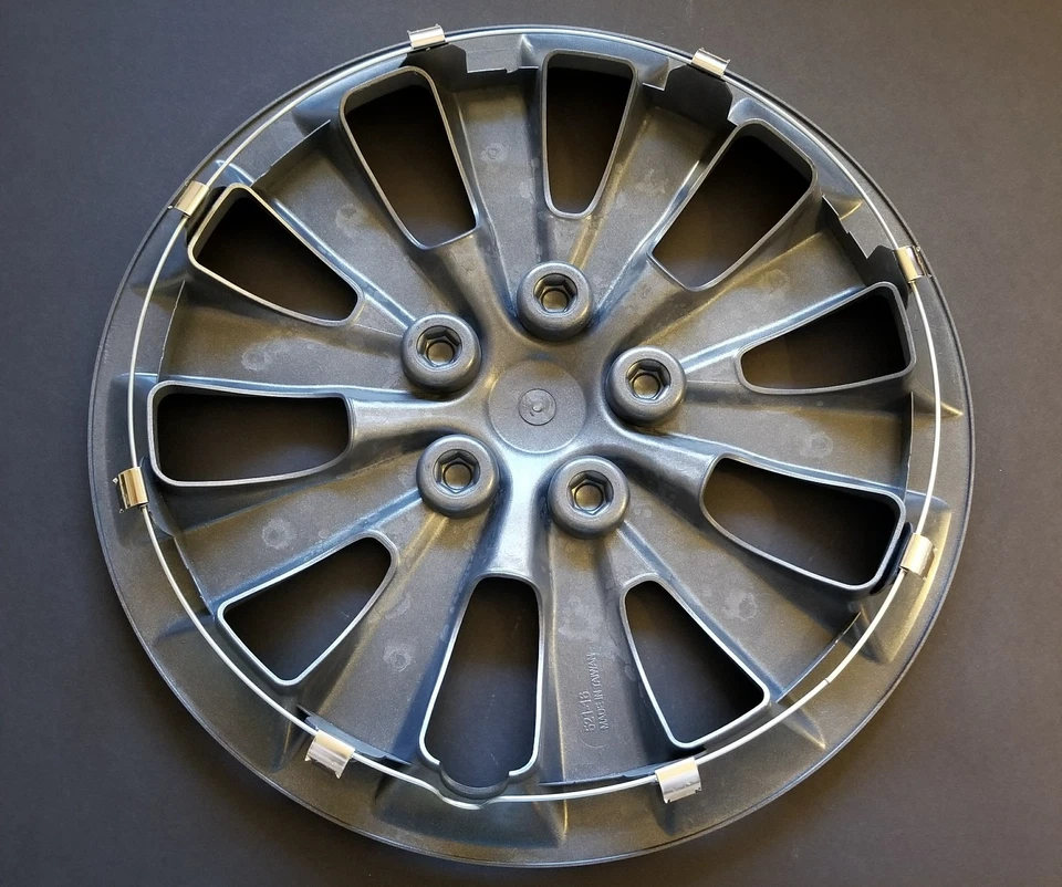 New Wheel Covers Hubcaps Fits 2013-2019 Nissan Sentra S/SV 16" Silver Set Of 4 - Image 4 of 4