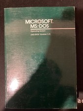 Microsoft MS-DOS User's Guide v 3.2 Looks unused